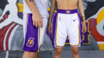 מכנס נייק Lakers לבן
