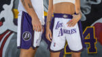 White Purple Lakers 1