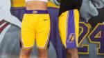 Yellow Nike Lakers 1