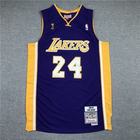 גופיה Kobe Bryant סגולה צהובה רטרו