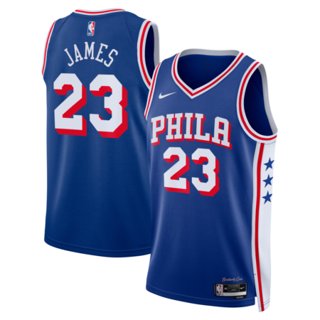 גופיה לברון ג׳יימס פילדלפיה כחולה / LeBron James Philadelphia blue jersey