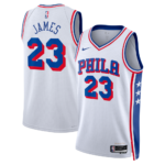 גופיה לברון ג׳יימס פילדלפיה לבנה / LeBron James Philadelphia white jersey