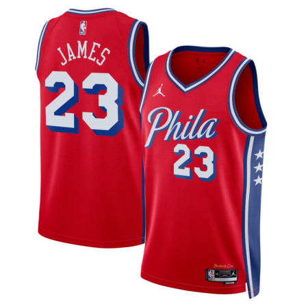 גופיה לברון ג׳יימס פילדלפיה אדומה / LeBron James Philadelphia red jersey